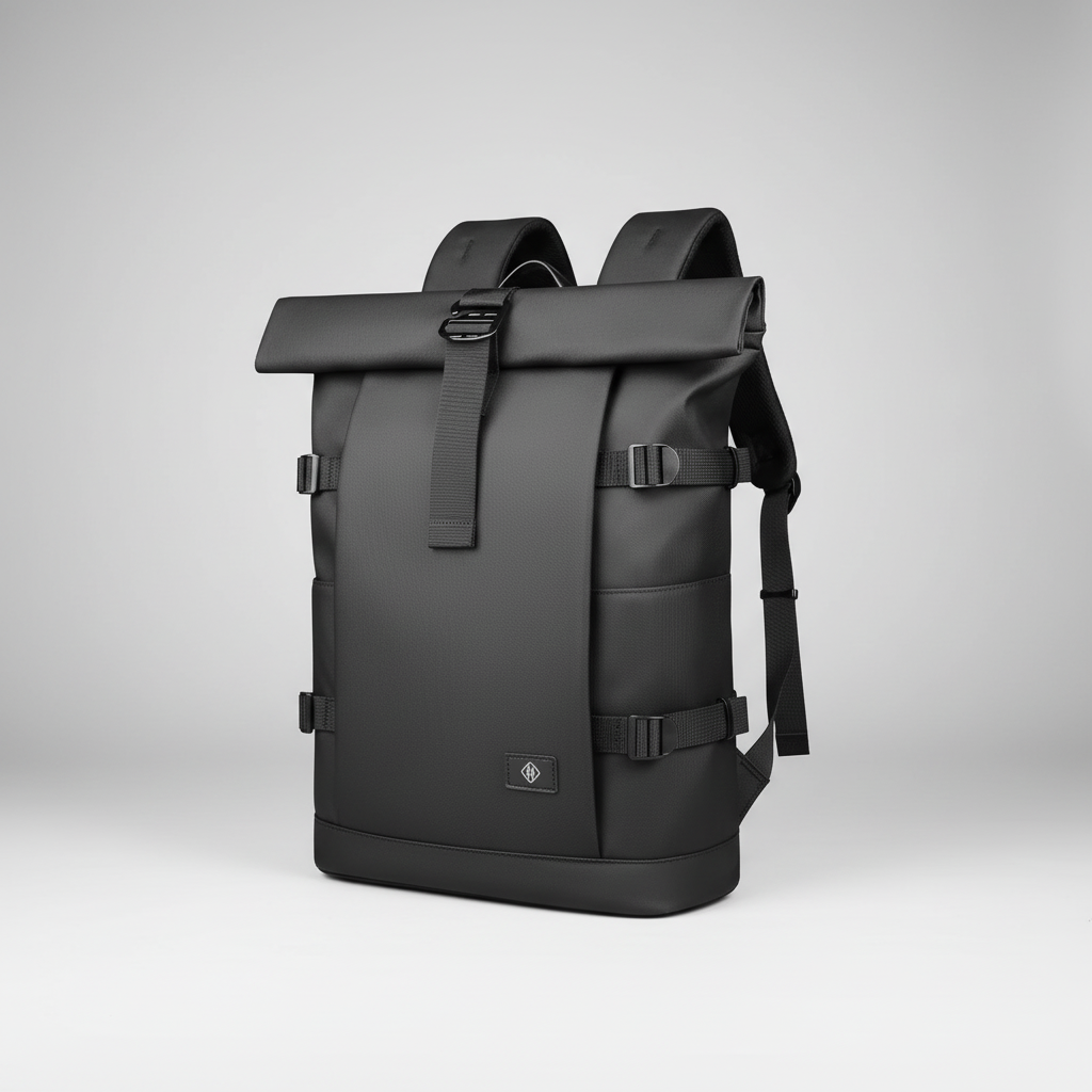 Wasserdichter Roll-Top-Rucksack