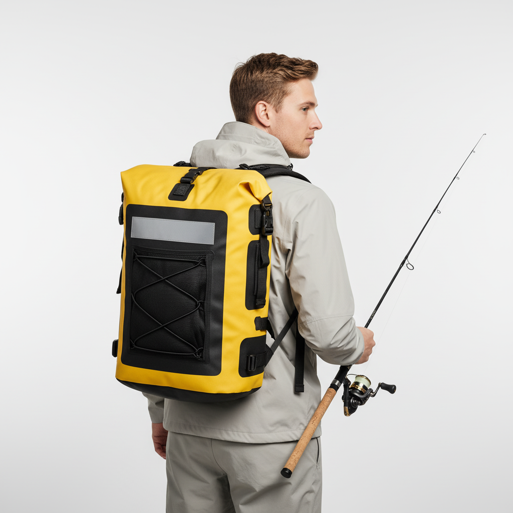 Wasserdichter Rolltop-Rucksack