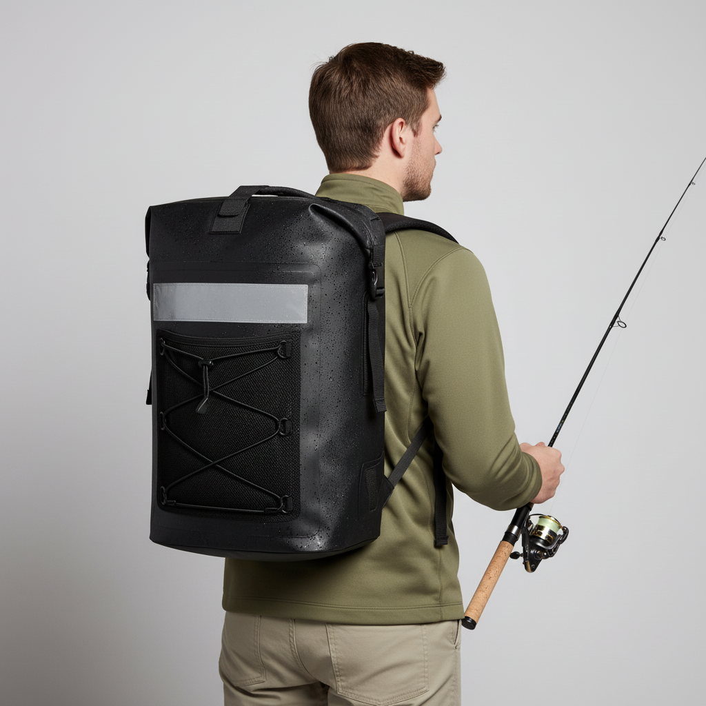 Wasserdichter Rolltop-Rucksack