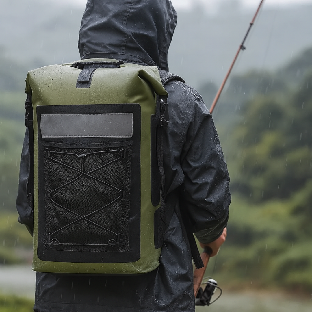 Wasserdichter Rolltop-Rucksack