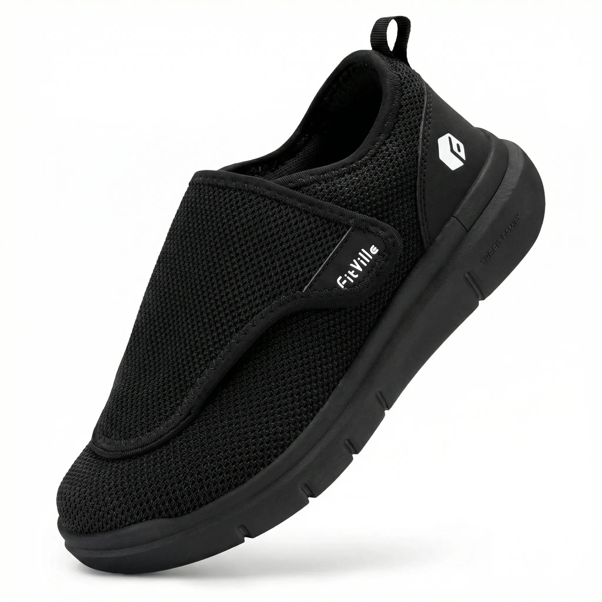 Widestryde Extraweite Verstellbare Gehschuh für Herren