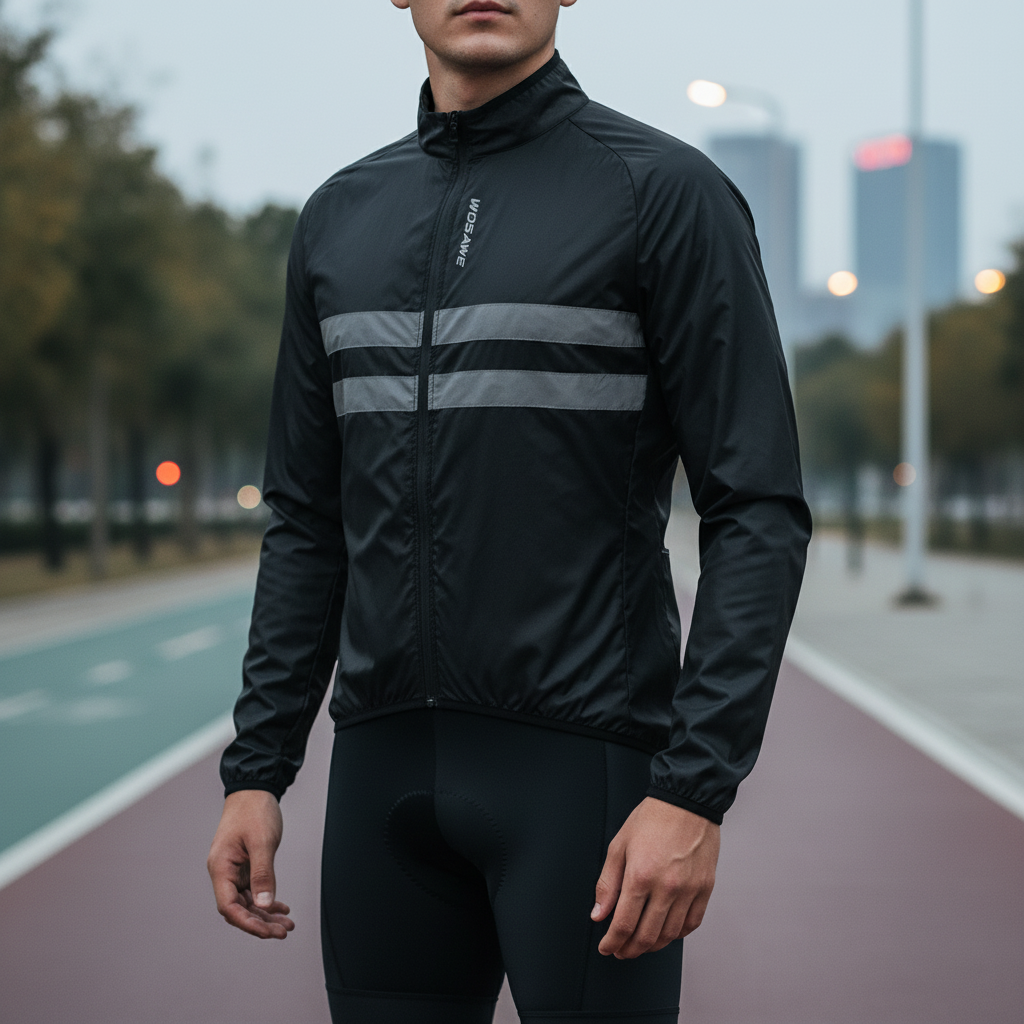 WindoraX Leichte Fahrrad-Windjacke