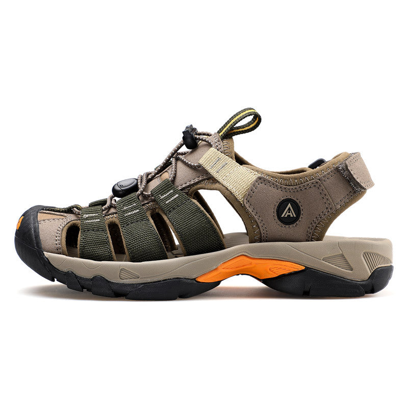 Herren Wandersandalen geschlossene Zehenpartie – Outdoor- und Wassersandalen