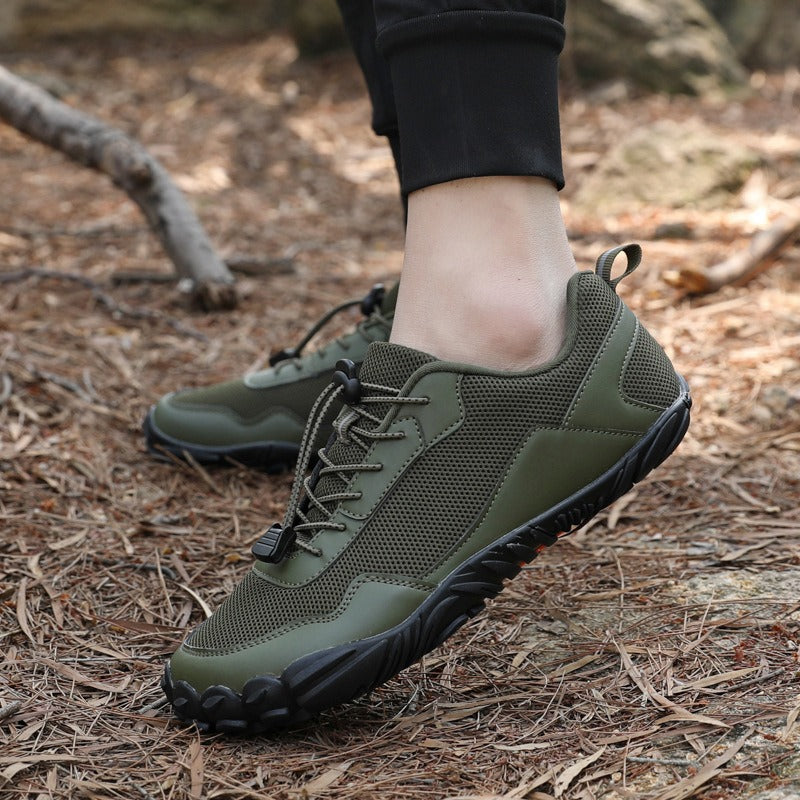 Komfort-Barfuß-Wanderschuhe mit breiter Zehenbox – Unisex