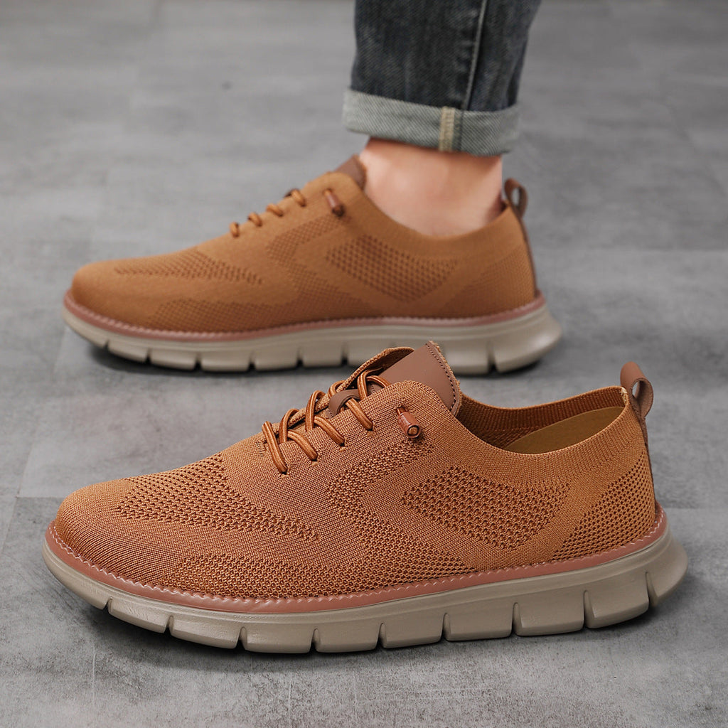 Herren-Komfortschuhe mit breiter Zehenbox
