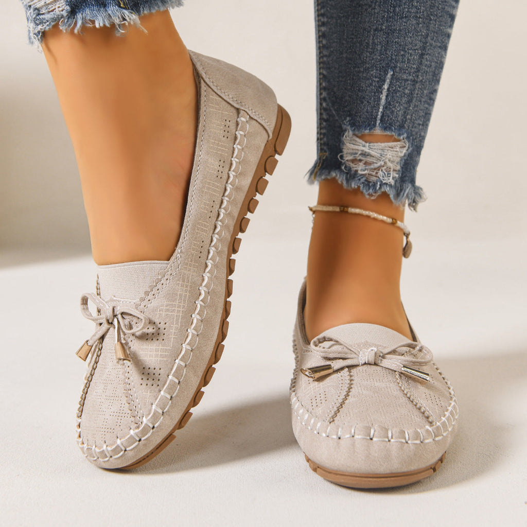 Damen-Komfort-Loafer in weiter Passform