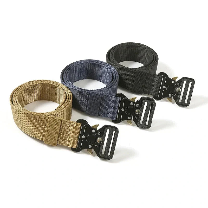Herren elastischer Outdoor-Gürtel mit Magnetverschluss