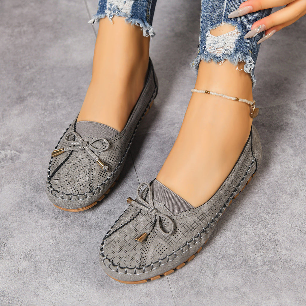 Damen-Komfort-Loafer in weiter Passform