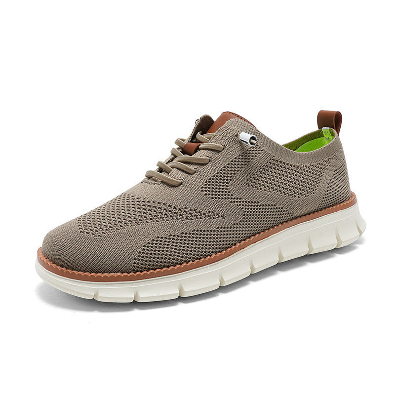 Herren-Komfortschuhe mit breiter Zehenbox