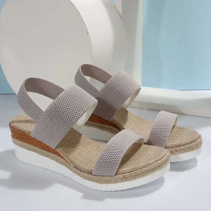 Damen-Sommersandalen mit Fußgewölbestütze