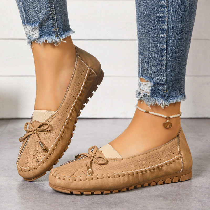 Damen-Komfort-Loafer in weiter Passform