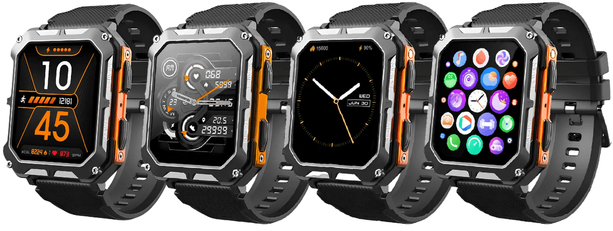 Robuste Smartwatch – langlebiges Design für Outdoor und Alltag