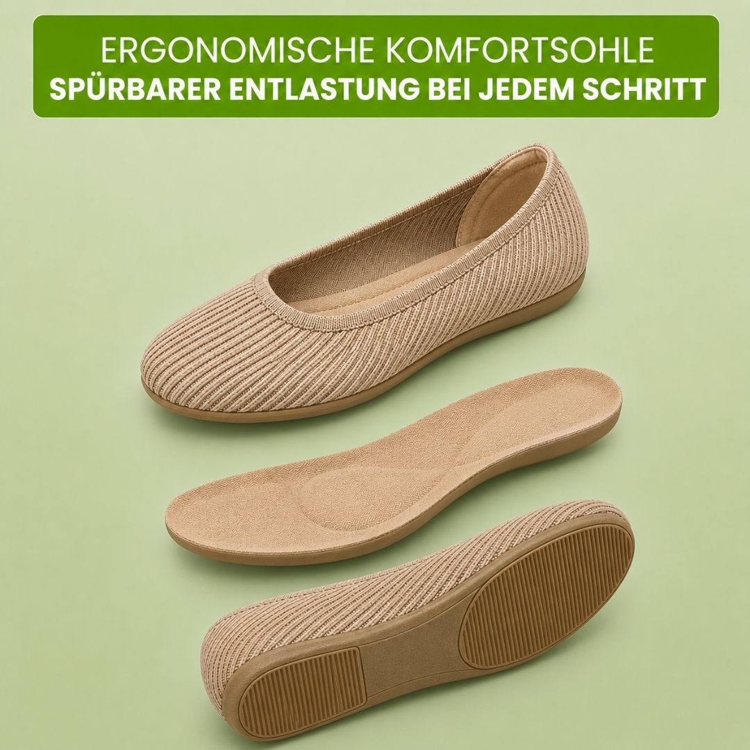 Orthorinas – Schmerzlindernde Komfort-Ballerinas – Unisex | Ergonomisches Design