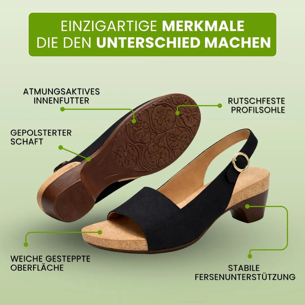 OrthoSun Schmerzlindernde Komfort-Sandaletten | Ergonomisches Design