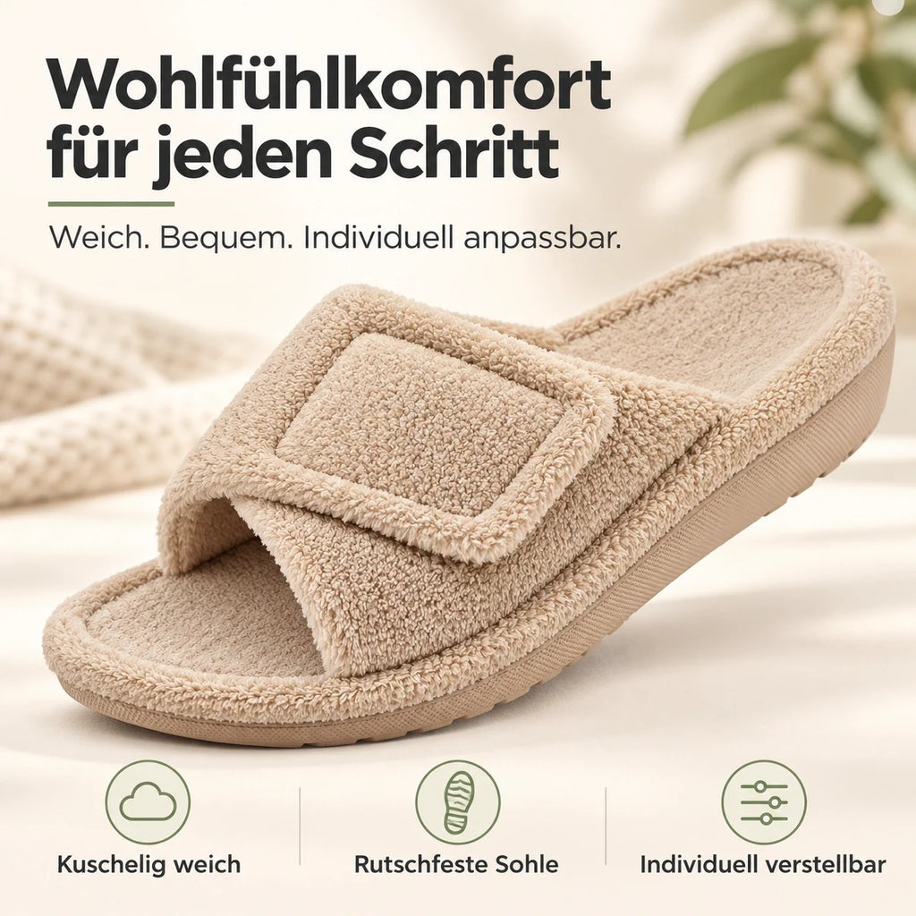 Orthofit - orthopädische Winter-Slipper | Rutschfest, Weich & Schmerzlindernd
