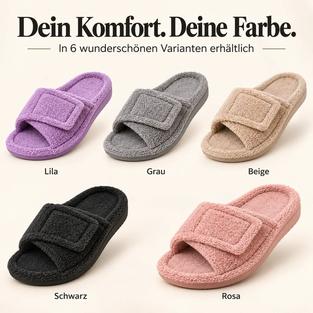 Orthofit - orthopädische Winter-Slipper | Rutschfest, Weich & Schmerzlindernd