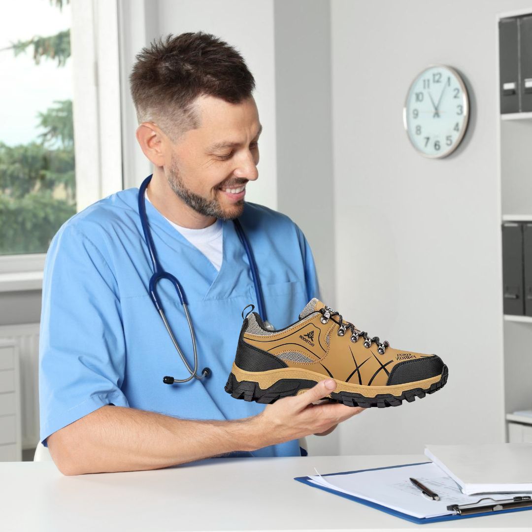 Orthopädische, rutschfeste & wasserdichte Wanderschuhe
