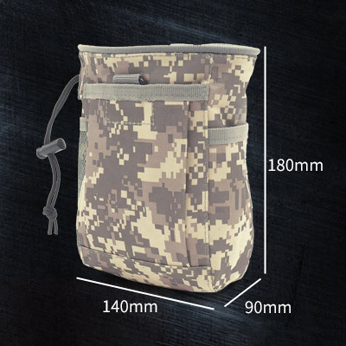 Outdoor MOLLE Tactical-Tasche – Dump Pouch & Magazintasche, EDC-Hüfttasche