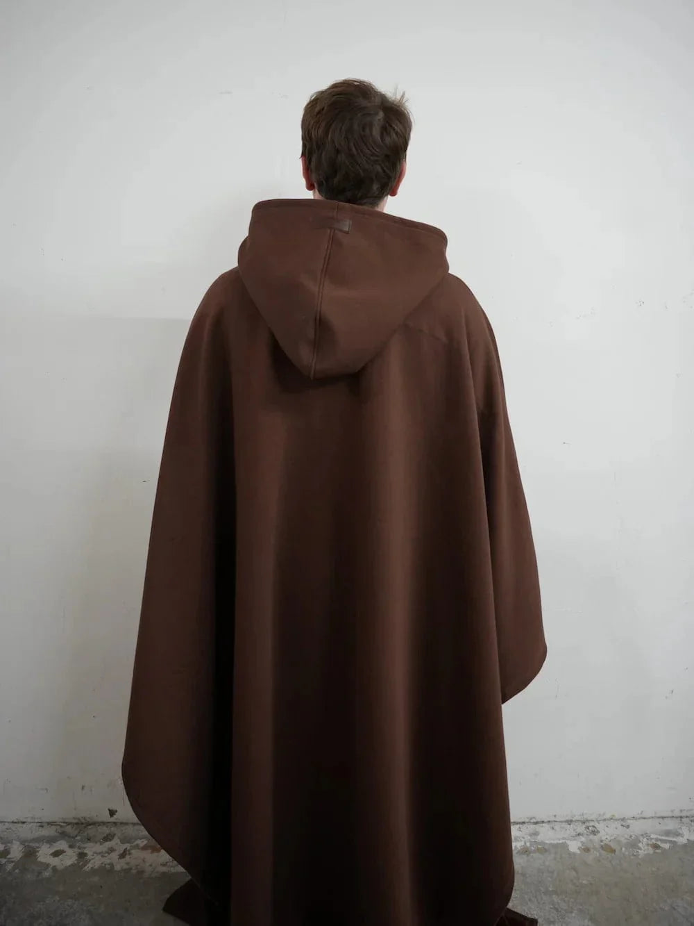 Gewichteter Cape-Hoodie