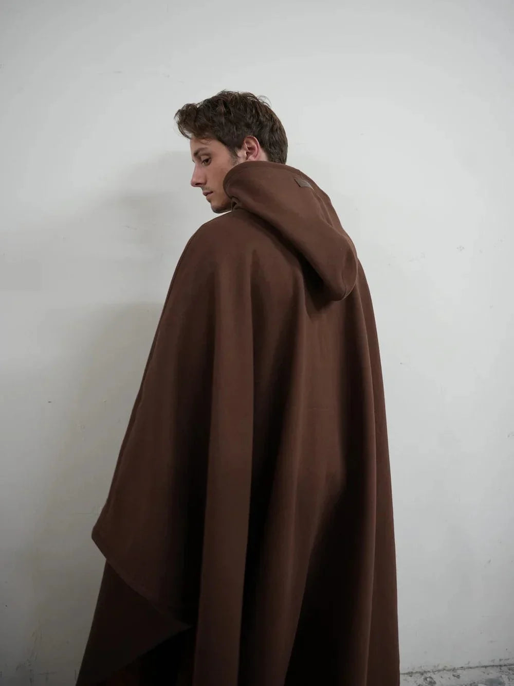 Gewichteter Cape-Hoodie