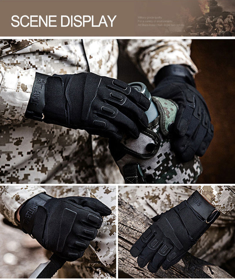 Tactical-Handschuhe – für Radfahren, Motorrad, Wandern, Camping & Training