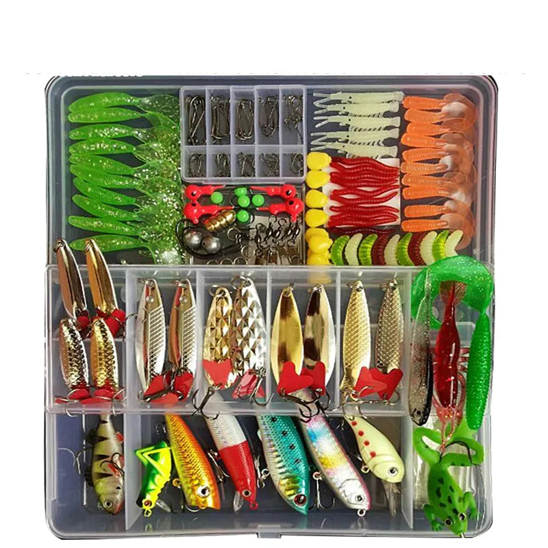 All-in-One-Angelköder-Set – Hartköder, Weichköder, Metalljigs