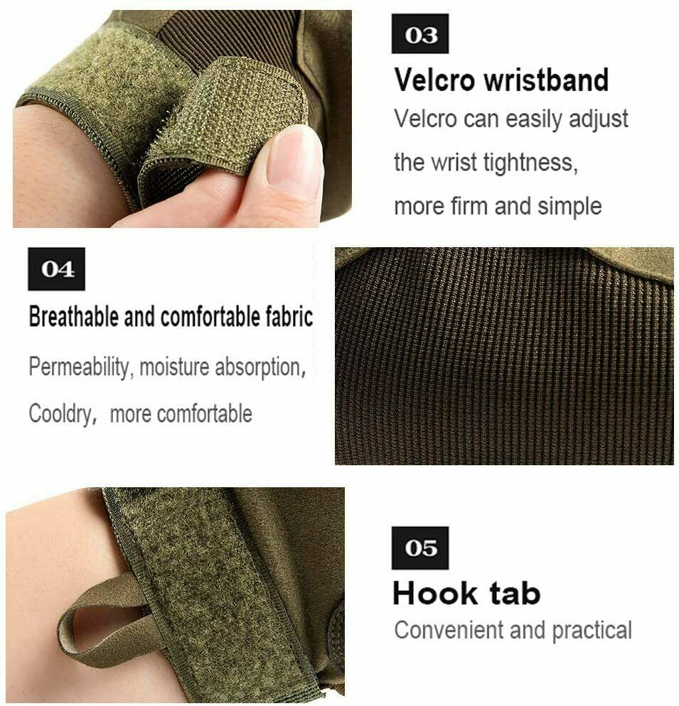 Tactical-Handschuhe – Hard-Knuckle, Touchscreen, Vollfinger & Fingerlos