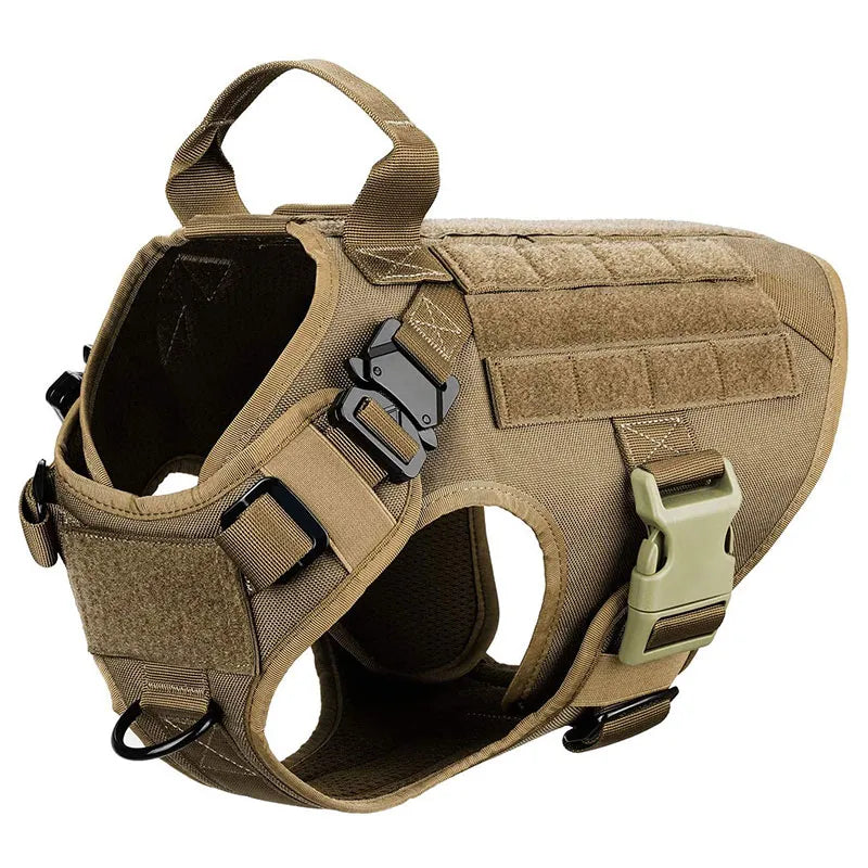 Robustes Tactical No-Pull Hundegeschirr-Set