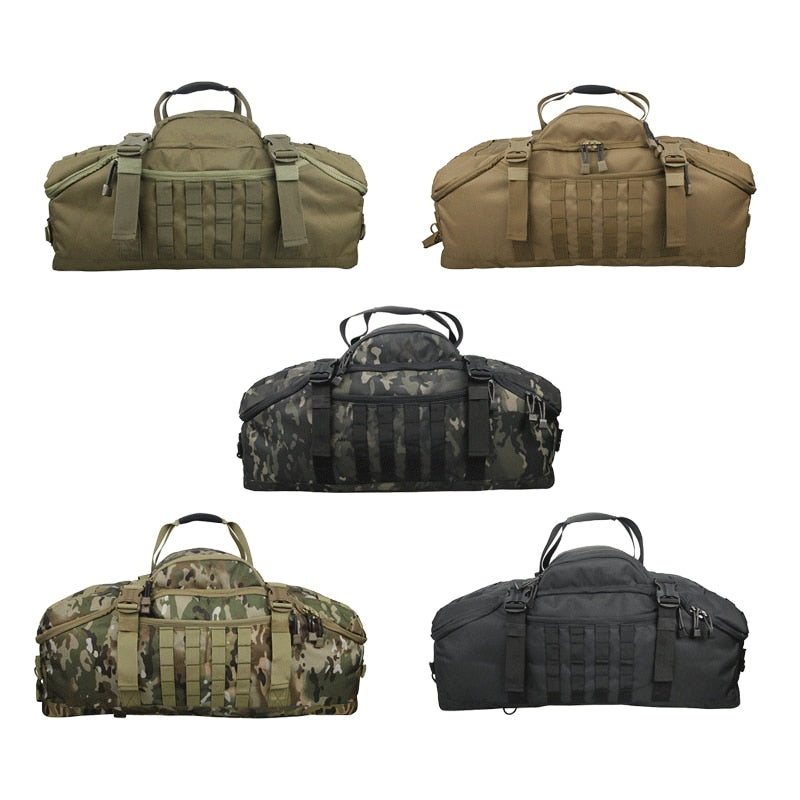 3-in-1 Militär-Duffle-Bag – Tactical Reise-Outdoor-Rucksack, wasserdicht