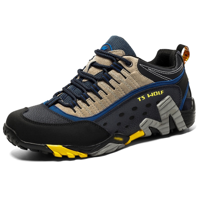 Wasserdichte Wanderschuhe aus echtem Leder – Tactical-Bergstiefel