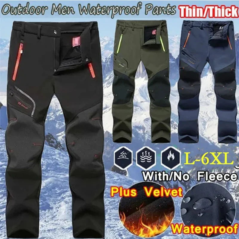 Herren wasserdichte Softshell-Wanderhose