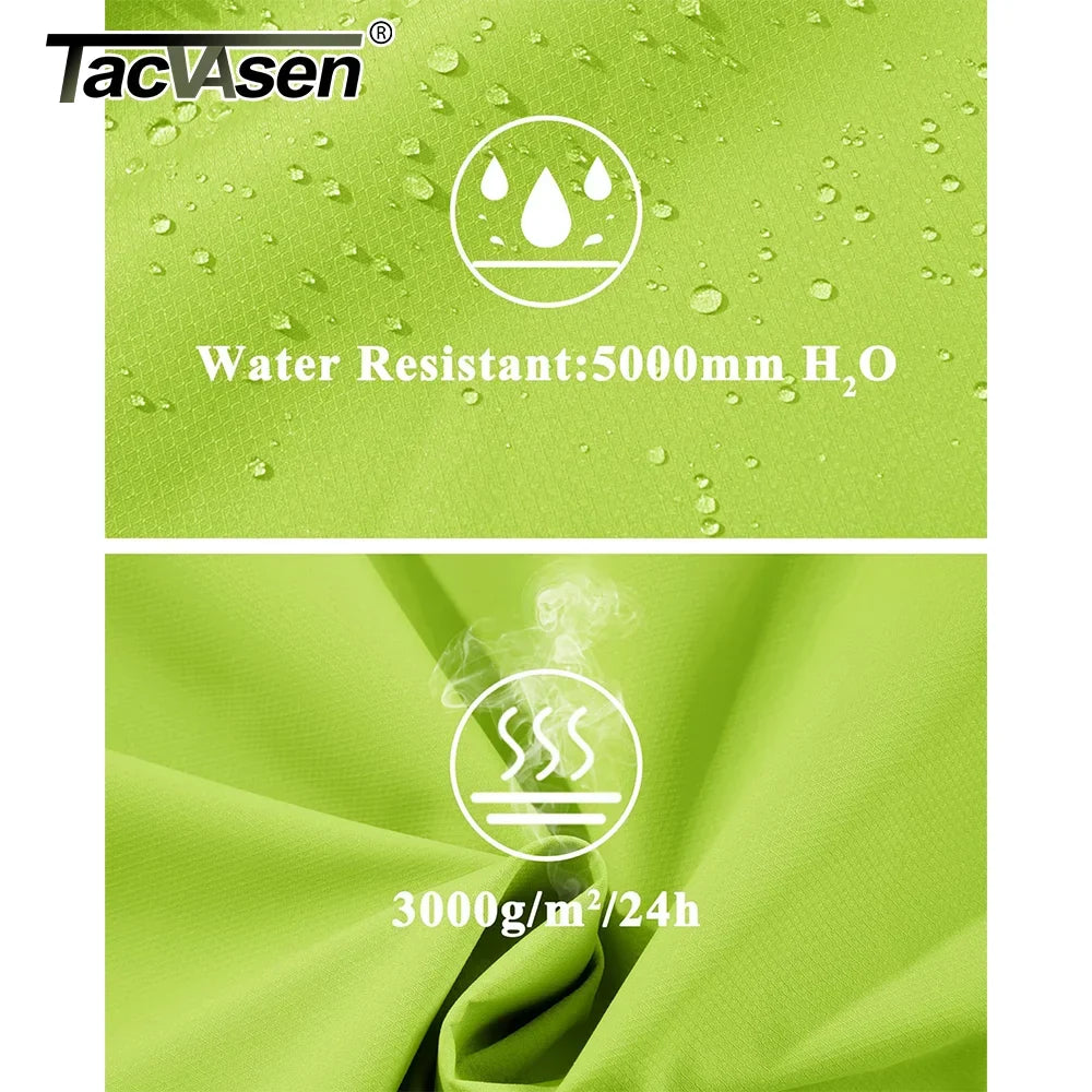 Herren leichte Frühjahr-Herbst-Jacke – wasserdichter Regenmantel