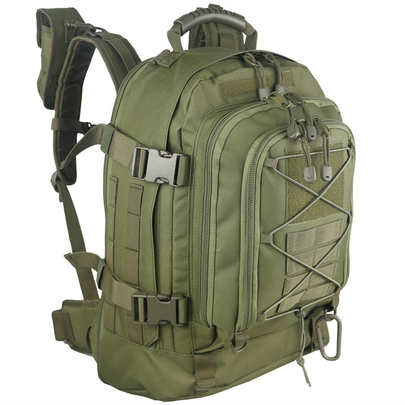 60L Rucksack im Militärstil – Outdoor-Rucksack, wasserabweisend