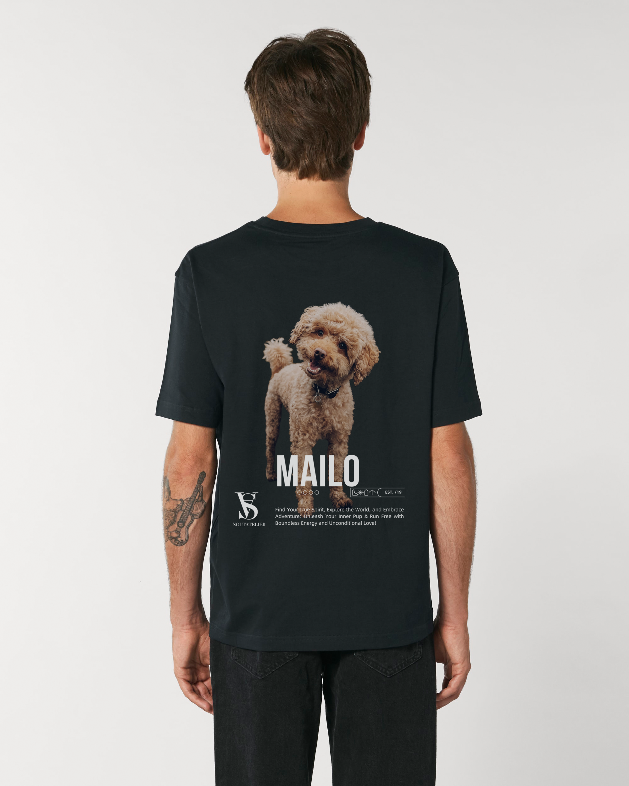 Personalisierbares Mailo Oversize Fusion T-Shirt