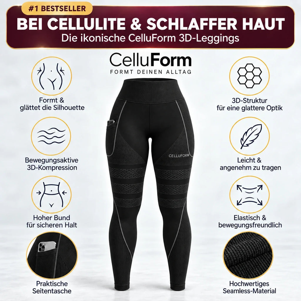 CelluForm 3D Anti-Cellulite-Leggings