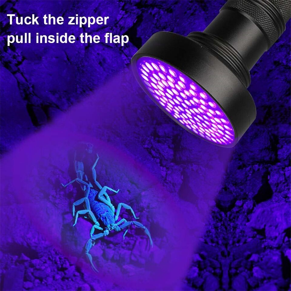 Super helle UV-Taschenlampe – 395 nm Schwarzlicht