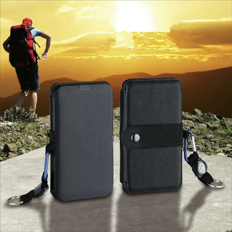 Faltbares Solarpanel USB-Ladegerät – tragbare Solar-Powerbank