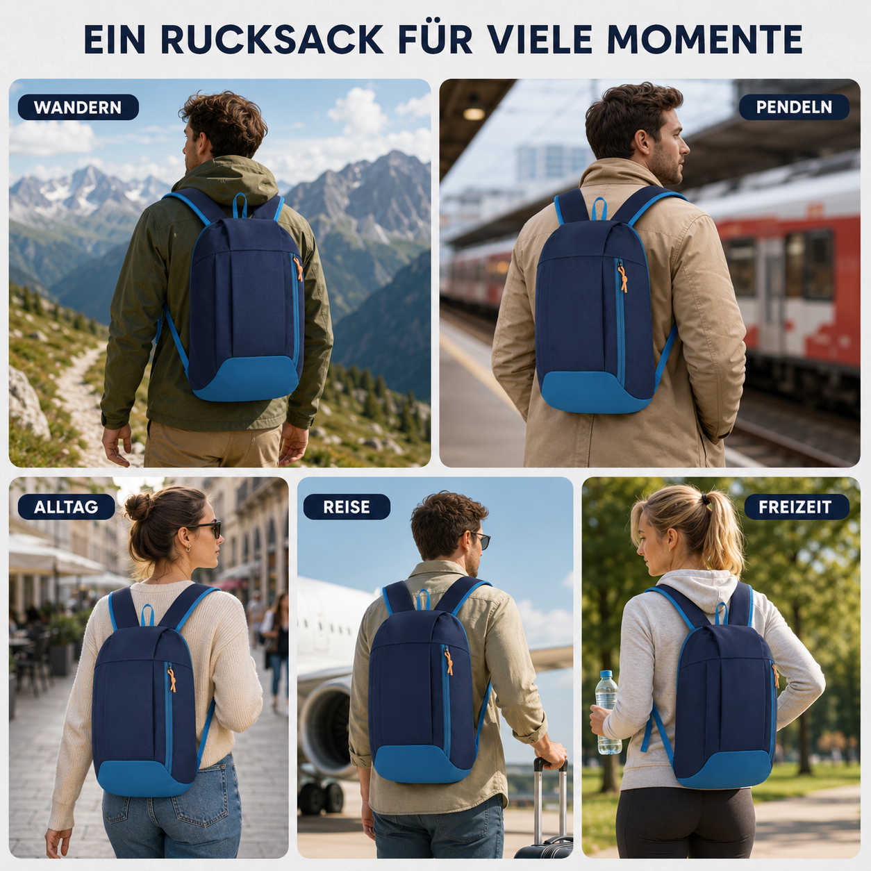 Sport Rucksack Herren – LeichtPack 10L