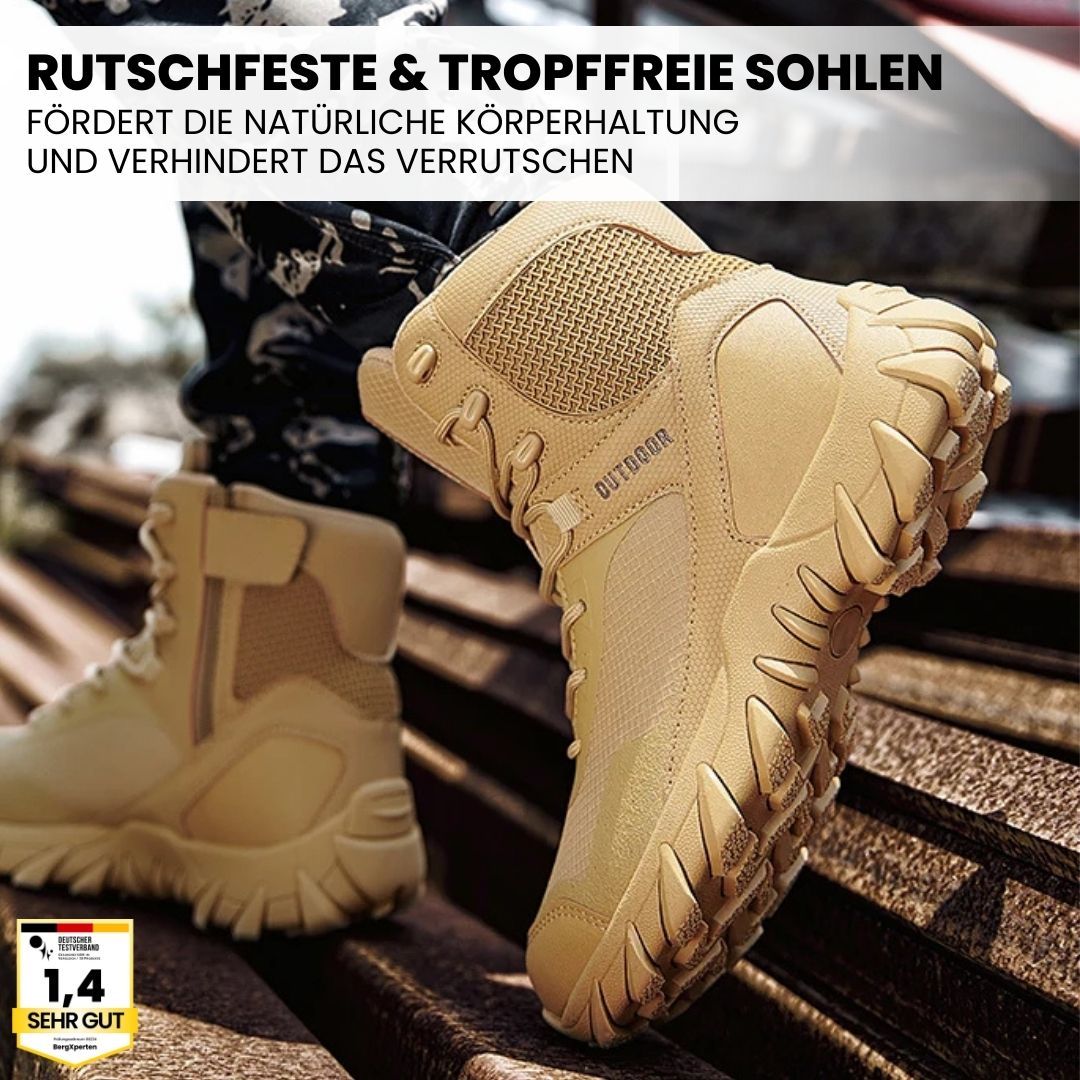 TacticStep - Taktischer, Ergonomischer & Wasserdichter Outdoor-Stiefel