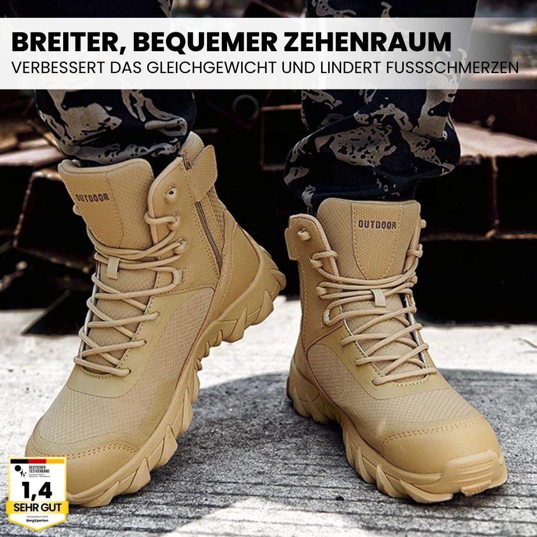 TacticStep - Taktischer, Ergonomischer & Wasserdichter Outdoor-Stiefel
