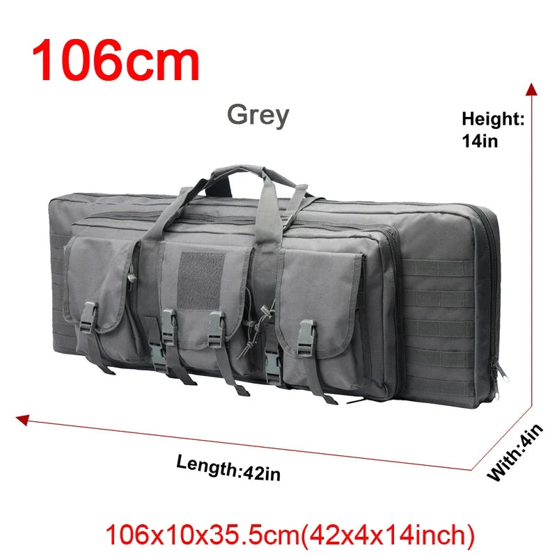 Tactical Doppel-Gewehrtasche – MOLLE-Gewehrkoffer