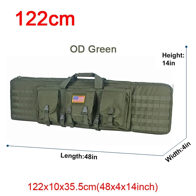 Tactical Doppel-Gewehrtasche – MOLLE-Gewehrkoffer