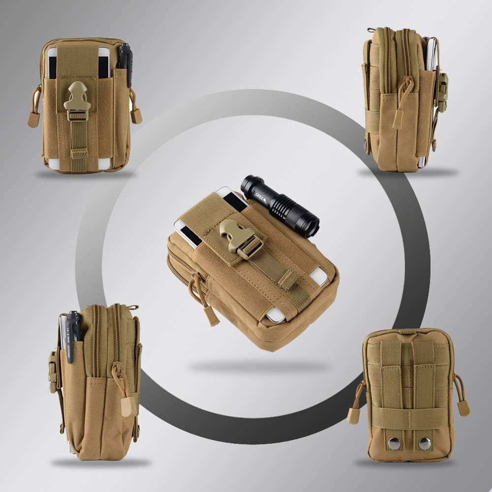 Tactical MOLLE EDC Gürteltasche – kompakte Utility-Tasche in Militärqualität