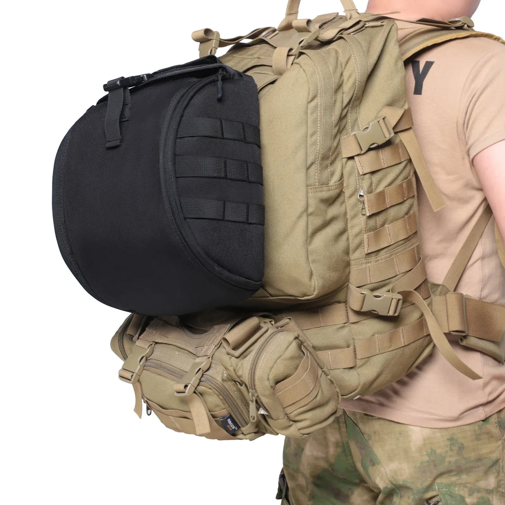 Tactical MOLLE Helmtasche – 1000D-Nylon-Tragetasche