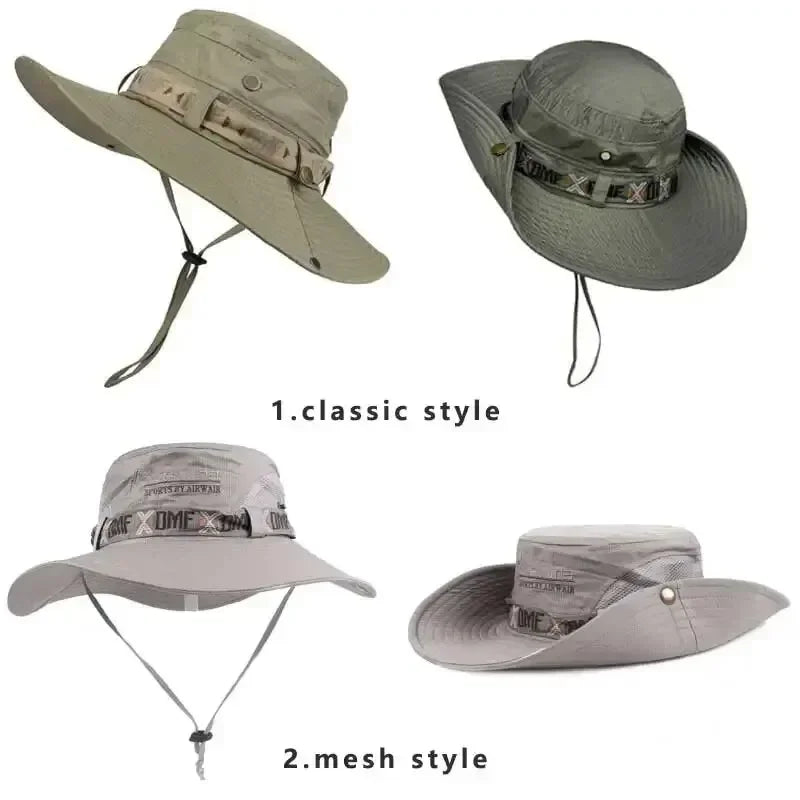 Tactical-Sonnenhut zum Wandern & Camping