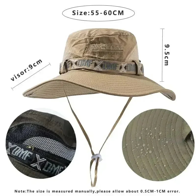 Tactical-Sonnenhut zum Wandern & Camping