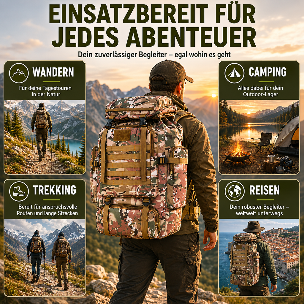 80-Liter-Trekkingrucksack