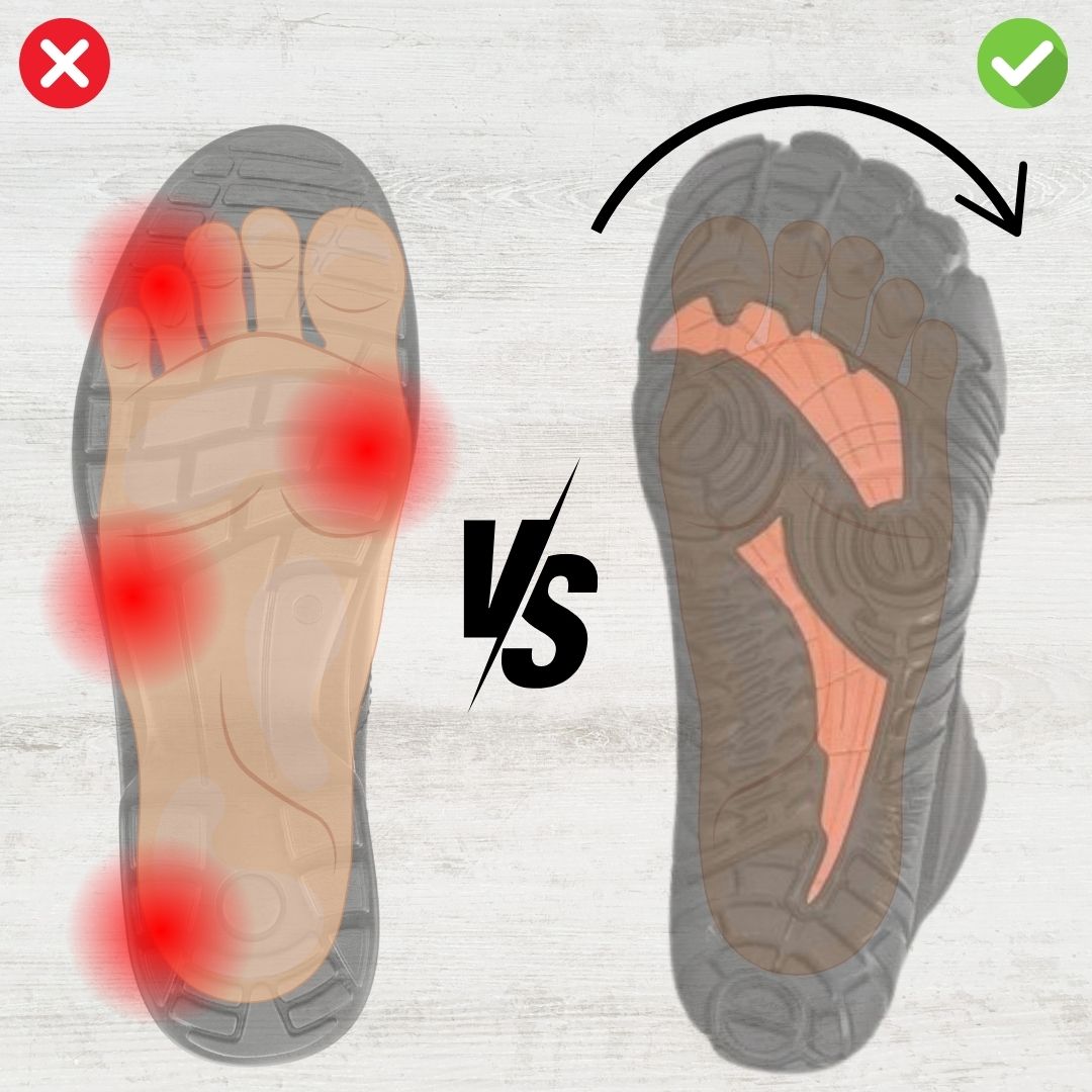 NatureStep Active - ergonomischer schmerzlindernder Barfußschuh