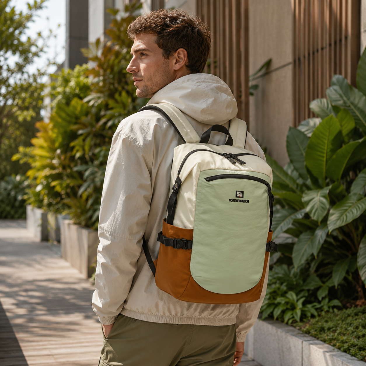 Leichter Nylon-Tagesrucksack