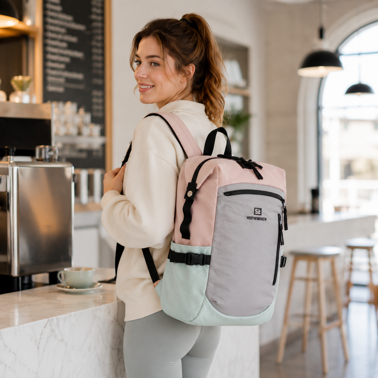 Leichter Nylon-Tagesrucksack